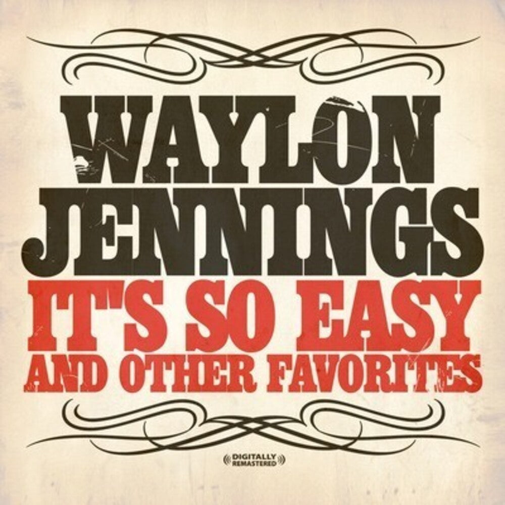 the album cover for Waylon Jennings - It's So Easy & Other Favorites