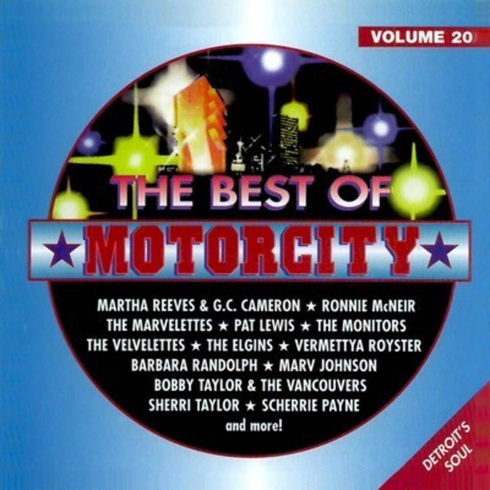 the album cover for Best Of Motorcity - Best of Motorcity Vol. 20 / Various