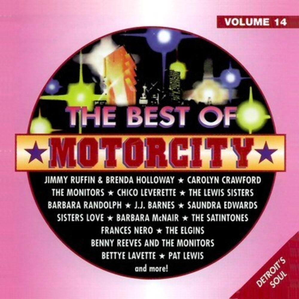 the album cover for Best Of Motorcity - Best of Motorcity Vol. 14 / Various