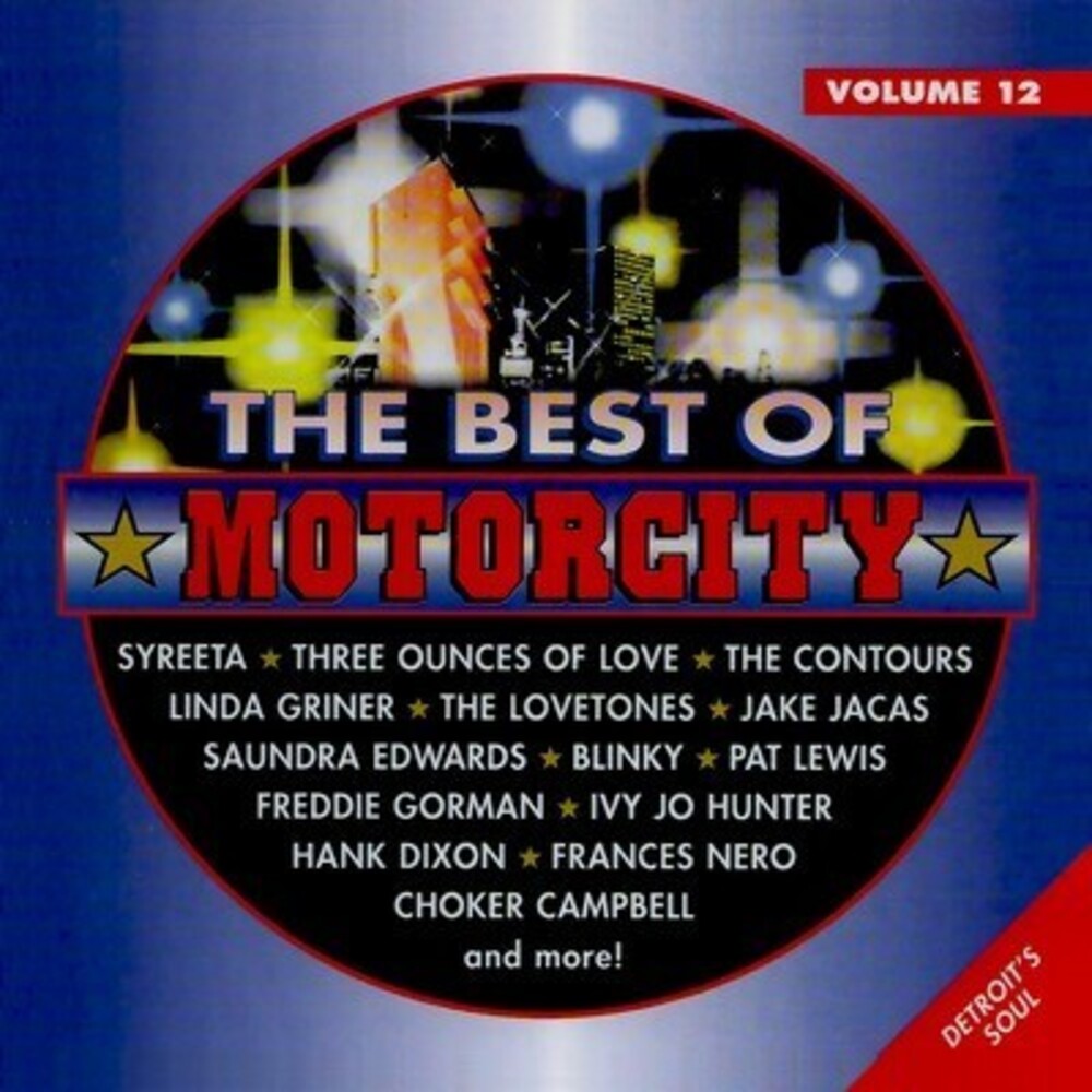the album cover for Best Of Motorcity - Best of Motorcity Vol. 12 / Various