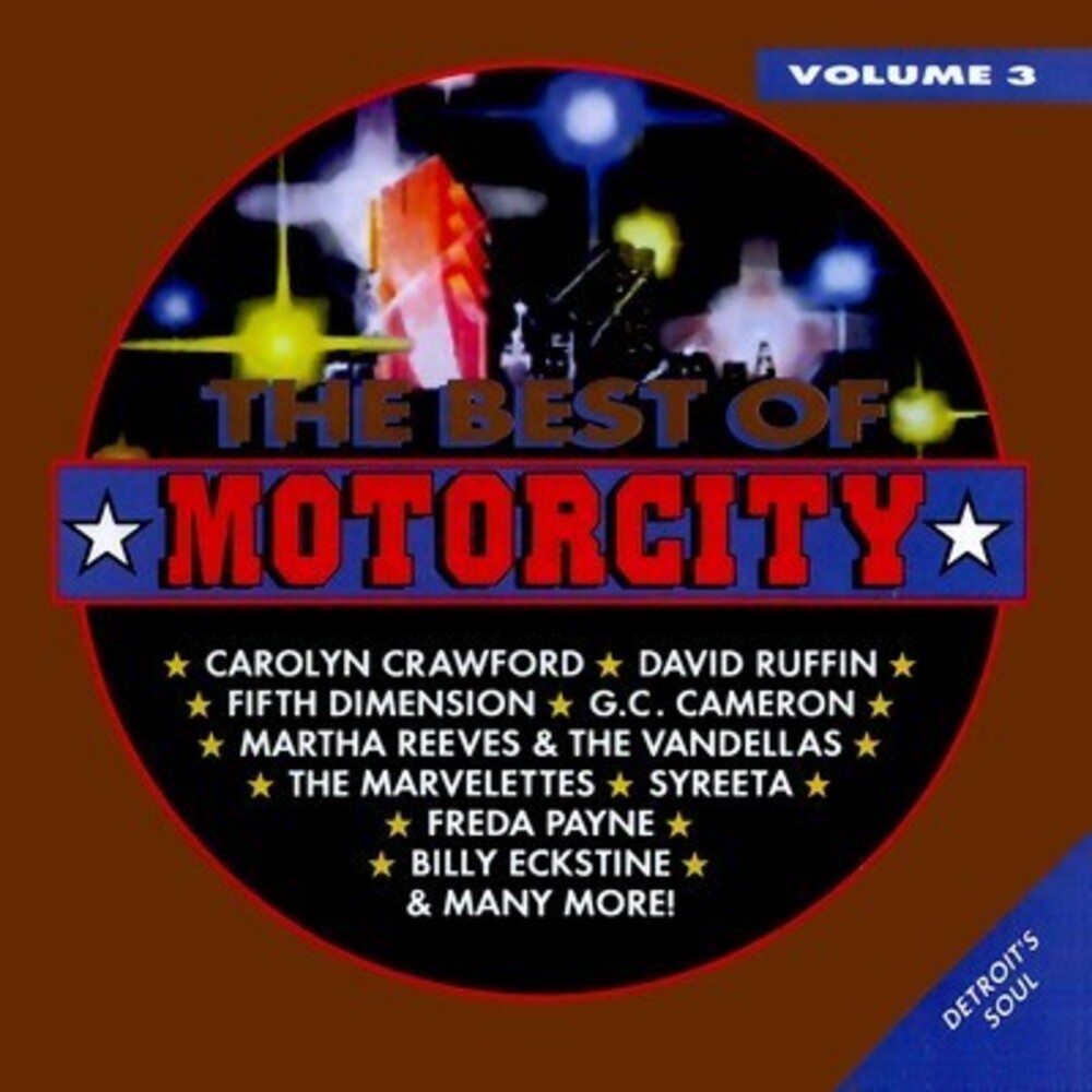 the album cover for Best Of Motorcity - Best of Motorcity Vol. 3 / Various