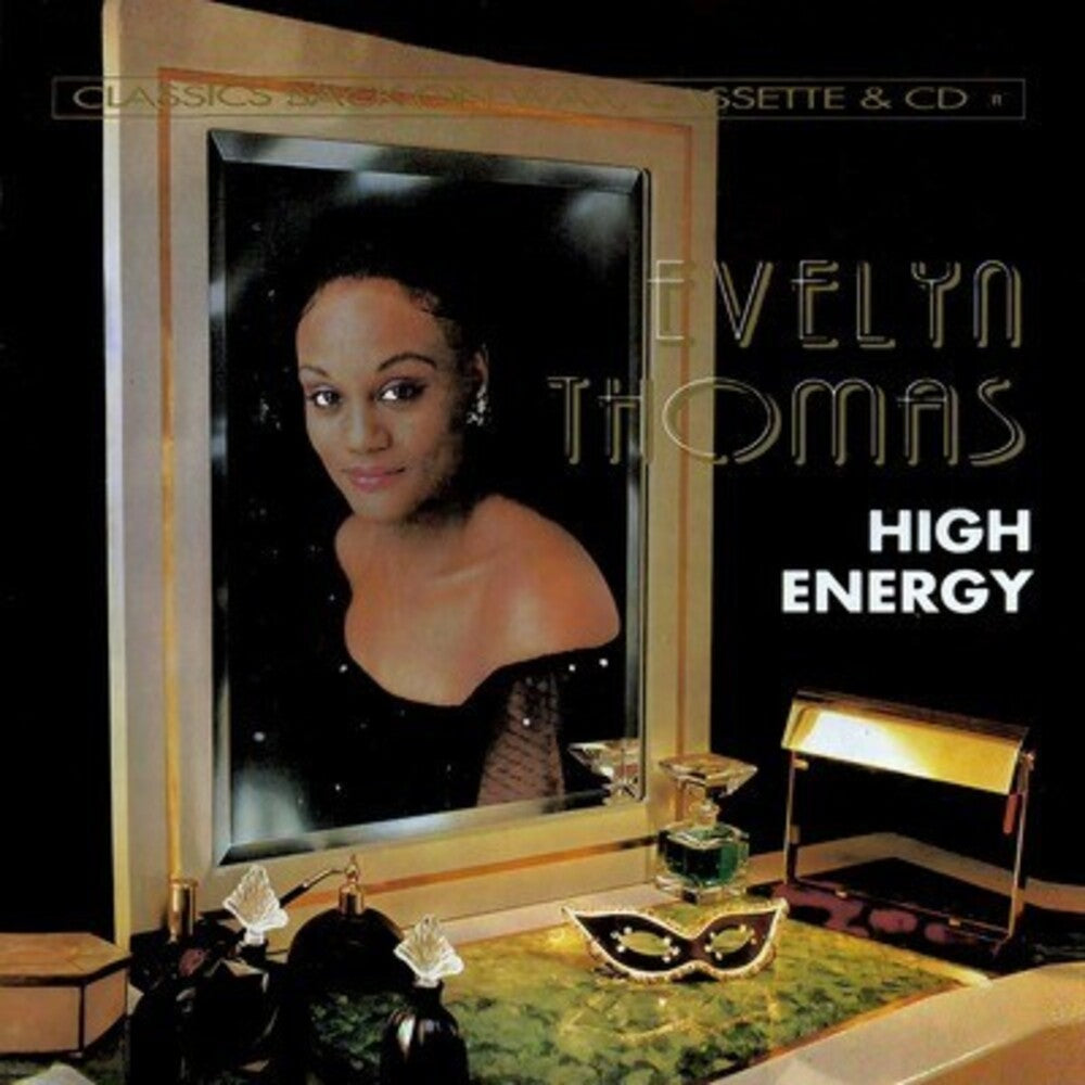 the album cover for Evelyn Thomas - High Energy