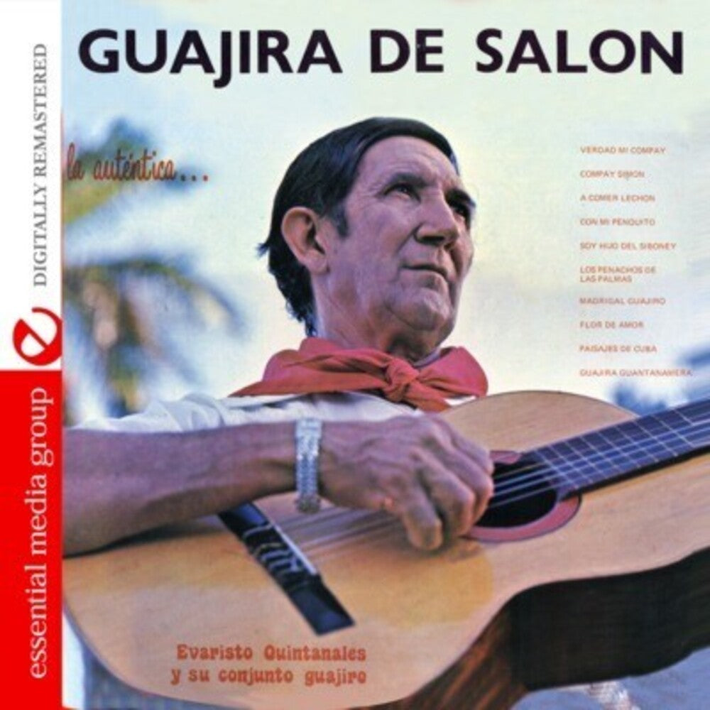 the album cover for Evaristo Quintanales Y Su Conjunto Guajiro - Guajira de Salon