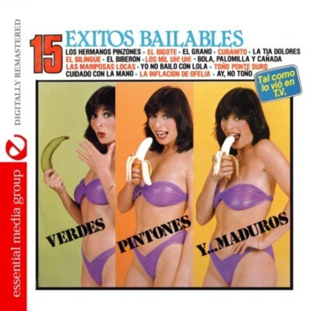 the album cover for 15 Exitos Bailables-Verdes Pintones Ya Maduros - 15 Exitos Bailables / Various