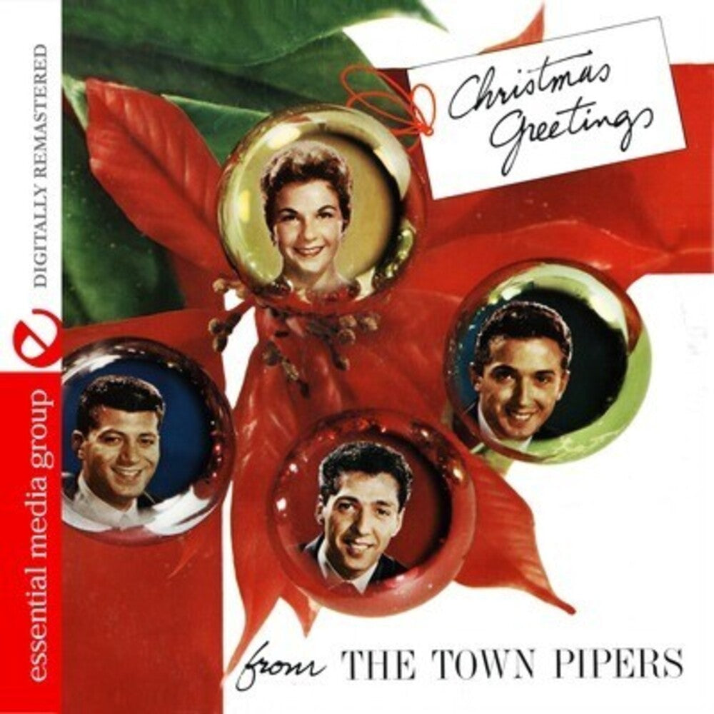 the album cover for Town Pipers - Christmas Greetings from the Town Pipers