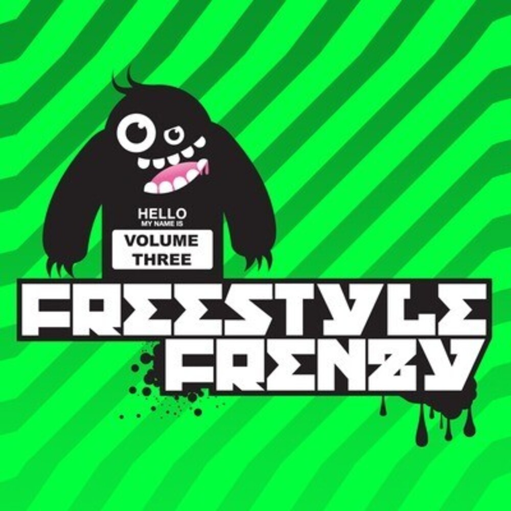 the album cover for Various Artists - Freestyle Frenzy Vol. 3 / Various