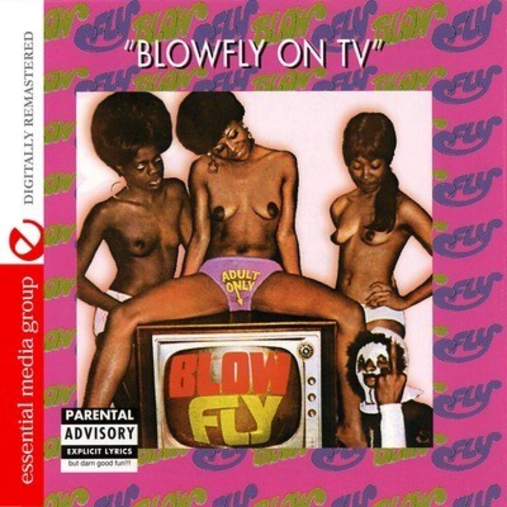 the album cover for Blowfly - On TV