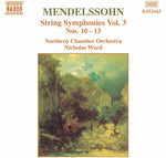 the album cover for Nicholas Ward - String Symphonies V3