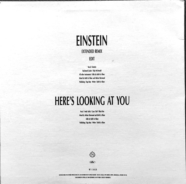 Keith Le Blanc* : Einstein (Extended Remix) (12", Single)