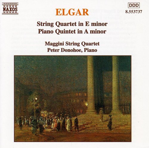 the album cover for Peter Donohoe - String Quartet Op 83 / Piano Quintet Op 84