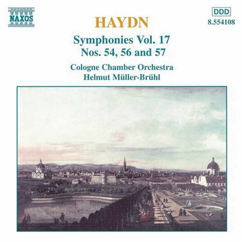 the album cover for Cologne Chamber Orchestra - Symphonies 17