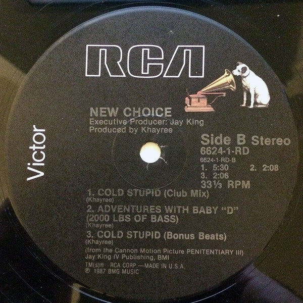 New Choice : Cold Stupid (12")