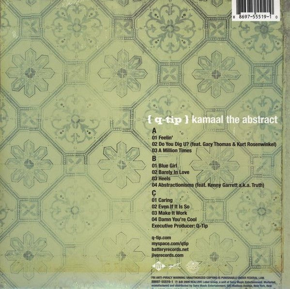 Q-Tip : Kamaal The Abstract (LP + LP, S/Sided, Etch + Album)