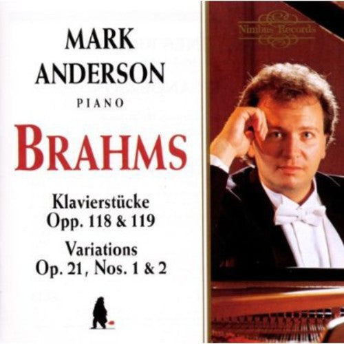 the album cover for Mark Anderson - Klavierstucke / Variations Op 21 , Nos 1 & 2