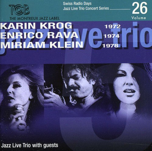 the album cover for Jazz Live Trio - Swiss Radio Days, Vol. 26