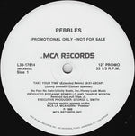 Pebbles : Take Your Time (12", Single, Promo)