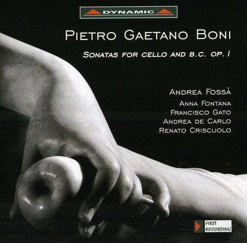 the album cover for Andrea Fossa - Sonata for Cello & BC Op 1