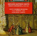 the album cover for Franco Mezzena - Violin Concertos 8 11 & 12 I
