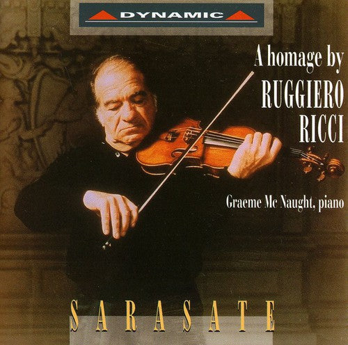 the album cover for RUGGIERO RICCI - Hommage By Ruggiero Ricci