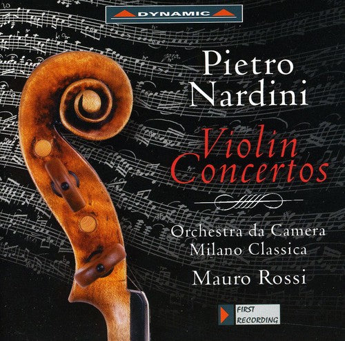 the album cover for Mauro Rossi - Violin Concertos