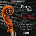 the album cover for Mauro Rossi - Violin Concertos