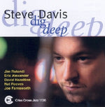 the album cover for Steve Davis - Dig Deep