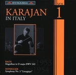 the album cover for Herbert von Karajan - Karajan in Italy 1 / Various