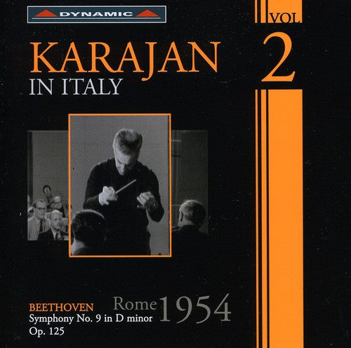 the album cover for Herbert von Karajan - Karajan in Italy 2