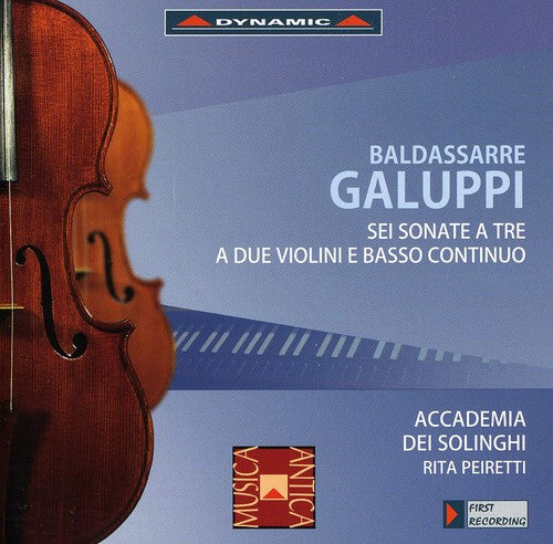 the album cover for Accademia Dei Solinghi - Sei Sonate a Due Violini E Basso Continuo