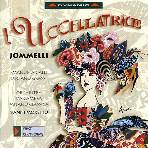 the album cover for Emanuela Galli - L'uccellatrice: The Bird Catcher