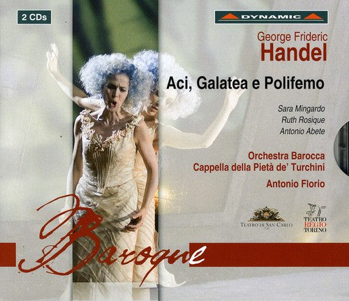 the album cover for Antonio Florio - Aci Galatea E Polifemo