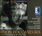 the album cover for Vittorio Vitelli - Simon Boccanegra (1857 Version)