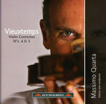 the album cover for Massimo Quarta - Violin Concerto