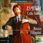 the album cover for Rocco Filippini - Six Suites for Solo Cello