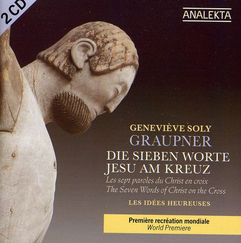 the album cover for Genevieve Soly - Seven Words of Christ on the Cross