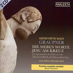 the album cover for Genevieve Soly - Seven Words of Christ on the Cross