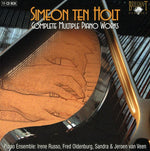 the album cover for Holt / Russo / Oldenburg / Van Veen - Complete Multiple Piano Works