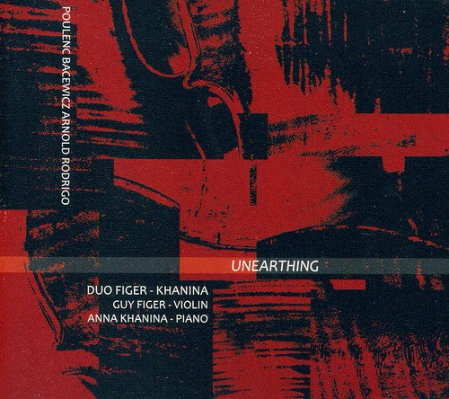 the album cover for Guy Figer - Unearthing