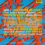 Fine Young Cannibals : She Drives Me Crazy (12", Single, Pin)