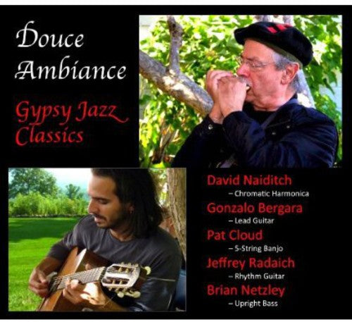 the album cover for Douce Ambiance Gypsy Jazz Classics - Douce Ambiance: Gypsy Jazz Classics