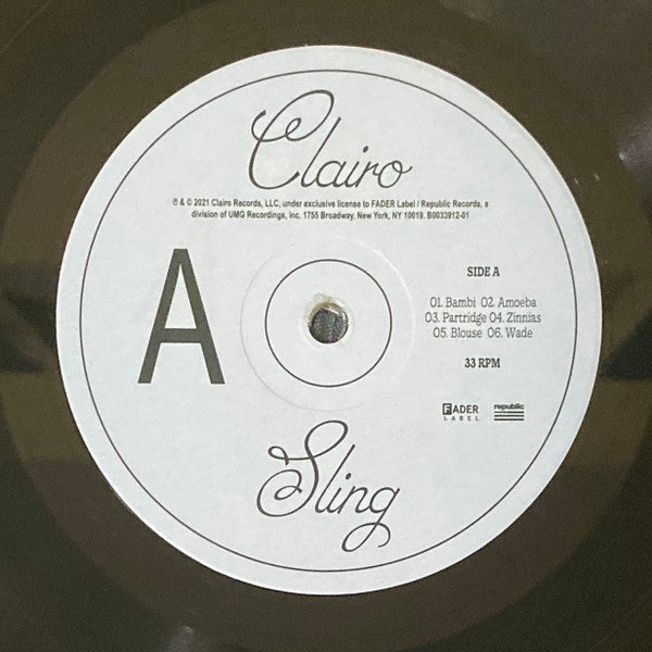 Clairo (2) : Sling (LP, Album, Gre)