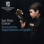 the album cover for Watt / Albeniz / Rodrigo - Invocacion: Impressions of Spain