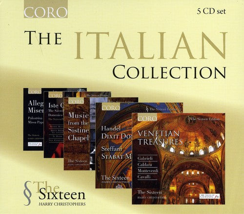 the album cover for Scarlatti / Sixteen / Christophers - Italian Collection