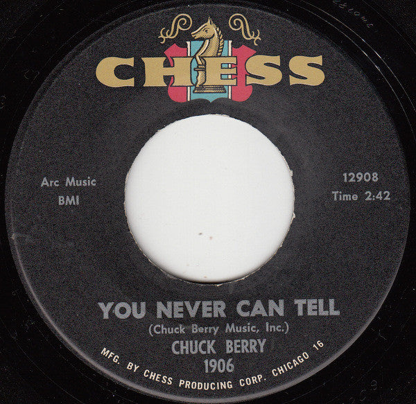 Chuck Berry : You Never Can Tell (7", Single)