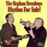 the album cover for Orphan Newsboys - Rhythm For Sale!