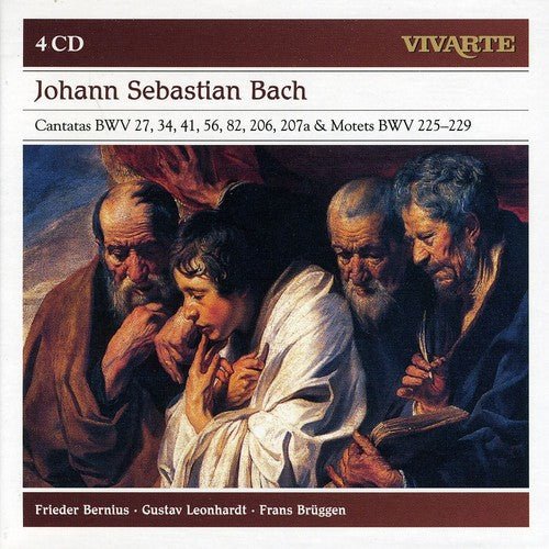the album cover for Bach Cantatas Bwv 27 34 41 56 82 2 - Baroque Orchestra