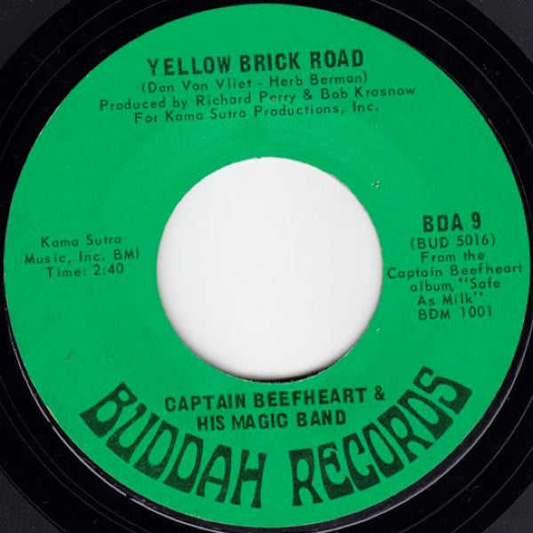 Captain Beefheart & His Magic Band* : Yellow Brick Road (7", Single, Mono)