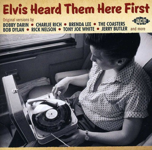 the album cover for Elvis Heard Them Here First - Elvis Heard Them Here First [Import]