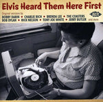 the album cover for Elvis Heard Them Here First - Elvis Heard Them Here First [Import]