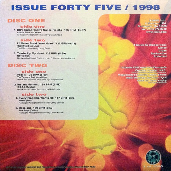 Various : X-Mix Dance Series 45 (2x12")